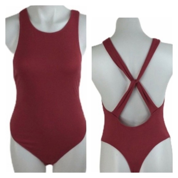 FREE PEOPLE Up & Around Bodysuit-M - Picture 5 of 6